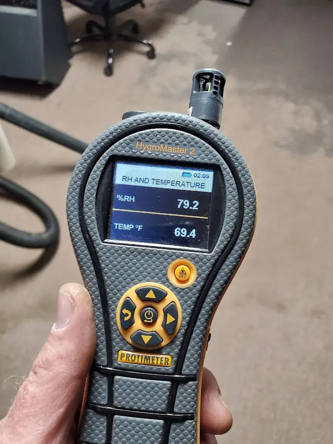 Moisture meter humidity assessment for Fire & Smoke Damage Restoration in Gainesville